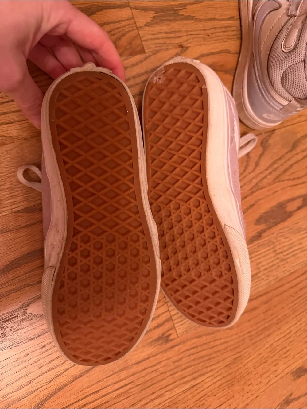Vans Low-Top Lace-Up Sneakers in Dusty Mauve